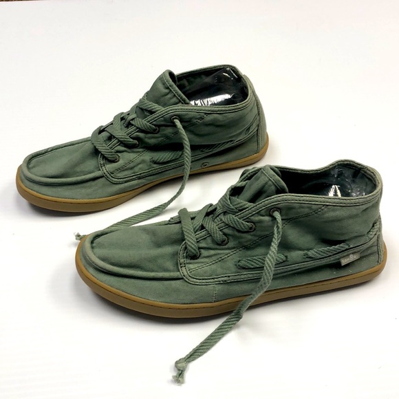 Sanuk Shoes - Sanuk Women's Vee K Shawn Chukka Shoe, Olive